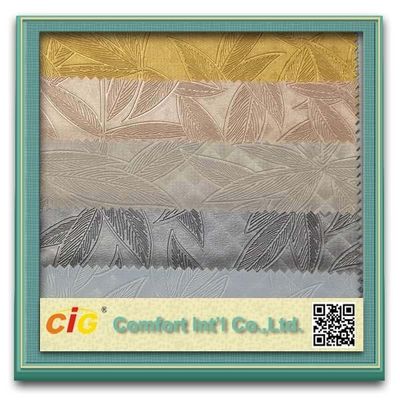 Classical Color Embossed Pvc Automobile Upholstery Leather Fabric 0.6 - 1.2mm Thick
