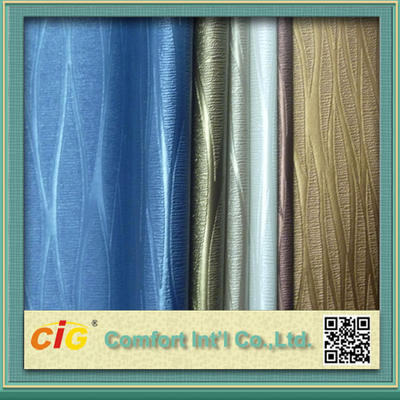 Environmental PVC Artificial Leather Cloth For Sofa / Car Seat / Luggage Tear-Resistant