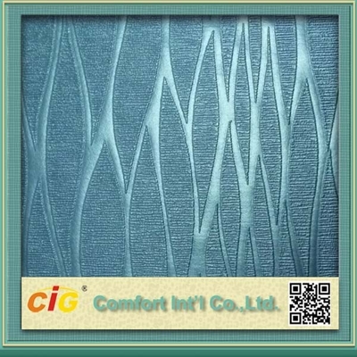 Environmental PVC Artificial Leather Cloth For Sofa / Car Seat / Luggage Tear-Resistant