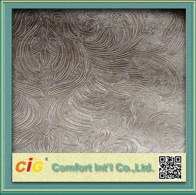 Decorative Pvc Leather 0.6mm Thickness PVC Artificial Leather For Handbag