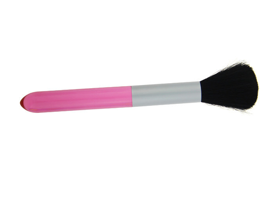 Natural Retractable Contour Blush Brush Goat Hair Makeup Brushes Pink