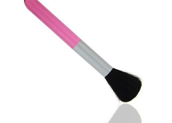 Natural Retractable Contour Blush Brush Goat Hair Makeup Brushes Pink