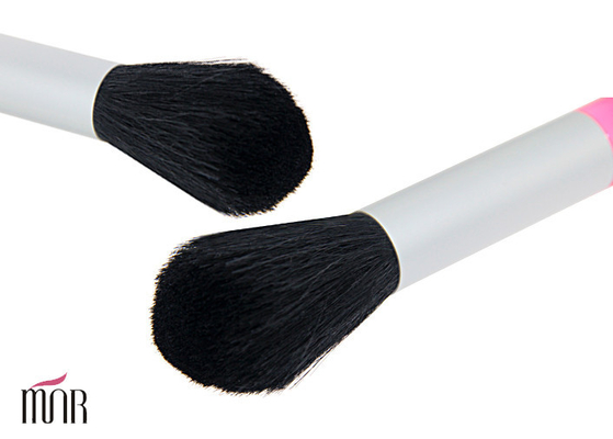 Natural Retractable Contour Blush Brush Goat Hair Makeup Brushes Pink
