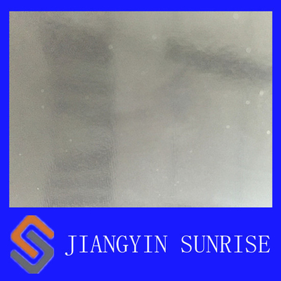 Semi PU Synthetic Leather Black Leather Upholstery Fabric With Blackened Mirror