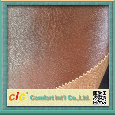 Micro PU Leather For Sofa / Car Seat Cover , 0.8mm - 2.0mm Thickness