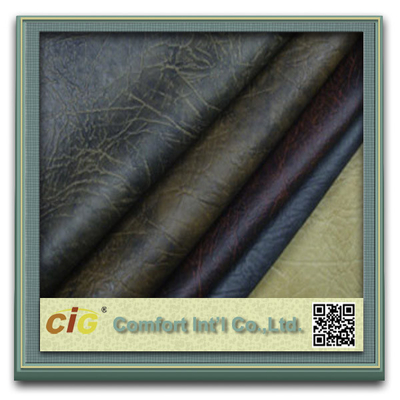 Artificial PU Synthetic Leather 1.0mm Thick Embossed Design Bag