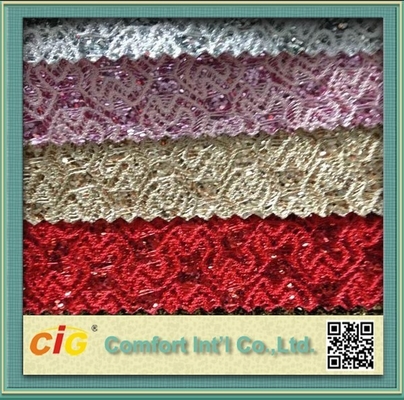 Fashion Coulourful PU PVC Upholstery Synthetic Leather for House Furniture / Auto Seat Cover