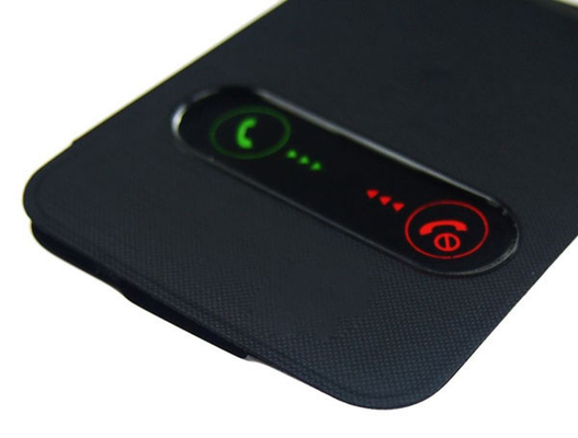Anti - scratch Smart Leather Samsung Cell Phone Galaxy S5 Flip Cases Battery Cover