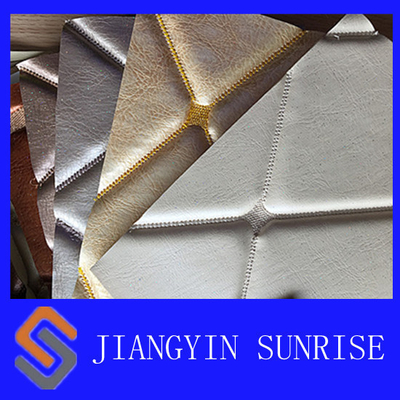 Study Room Wall Width 1.38m/54 Inches Faux Leather Material For Upholstery