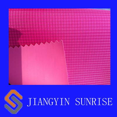 PU Leather Upholstery Fabric For Cars , 300D Polyester Oxford Cloth Fabric