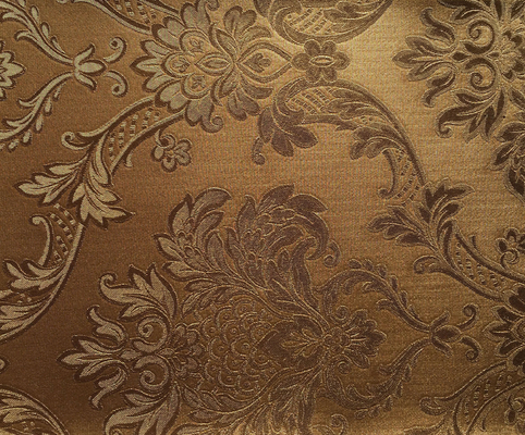 Fire Retardant Embossed Backing woven upholstery fabric For Interior Decoration