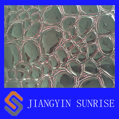 Waterproof Embossed Bag PU Polyurethane Leather / Polyurethane Fake Leather