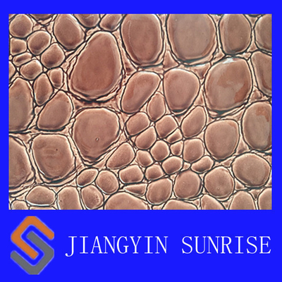Waterproof Embossed Bag PU Polyurethane Leather / Polyurethane Fake Leather