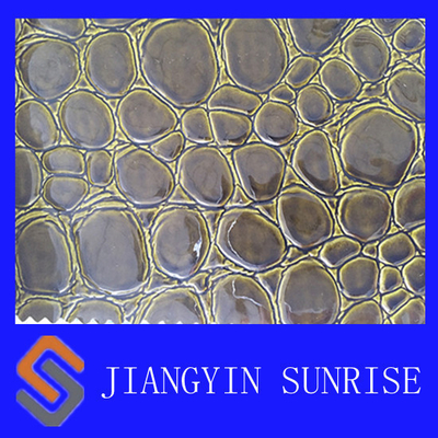 Waterproof Embossed Bag PU Polyurethane Leather / Polyurethane Fake Leather