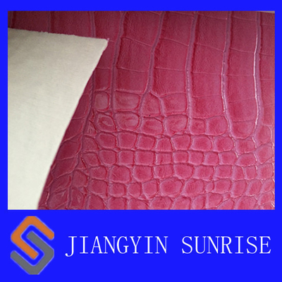 Eco -  Friendly Bag Faux Leather Printed Furniture Synthetic PU Leather