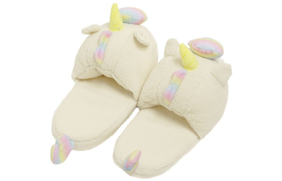 Das Einhorn - weiche pantoffeln winter home Plush slippers for girls ladies
