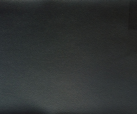 No Toxicity Matt Black Faux Leather Auto Upholstery Fabric For Bicycle Seat Cover