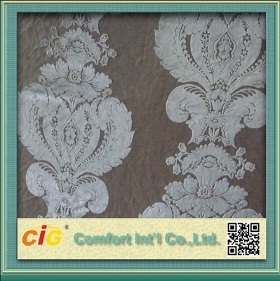 Fashion Unique Design Modern Curtain Fabric , Wholesale Curtain Fabric Shrink-Resistant