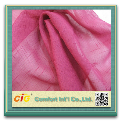 Yarn Dyed Cross Grain Sheer Curtain Fabric Cross Curtain Modern Curtain Fabric