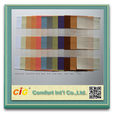30% Polyester 70% PVC Blackout Sunscreen Modern Curtain Fabric Solarscreen