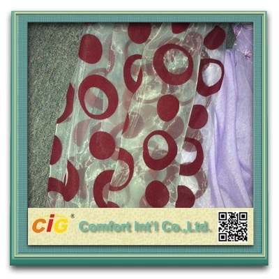 Yarn Dyed Cross Grain Sheer Curtain Cloth Cross Modern Curtain Fabric for Decoration