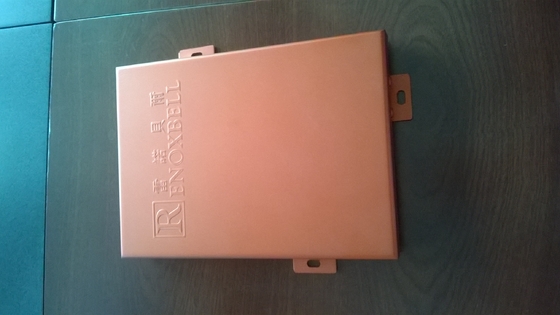 Modern Magnificent Aluminium Cladding Panels With Polyester / Powder Coated