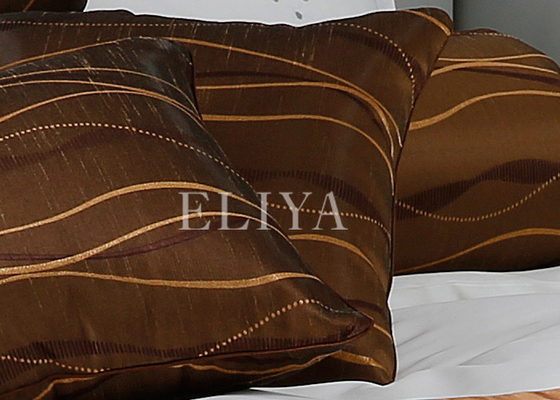 Modern Embroidery Double Size Brilliant  Hotel Bed Linen with 100% Cotton Yarn