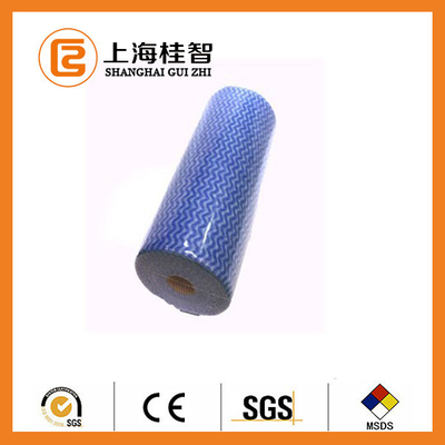 100% VIS Apertured Rayon Spunlace Nonwoven Wipes with Good Water Absorbancy