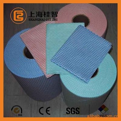 High Strength Spunlace Non Woven Cleaning Cloth for Household , Auto , Pet
