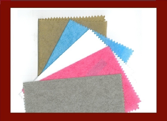 Industrial Cleaning Cloth Spunlace Nonwoven Fabric / Non Woven Material Multi Color