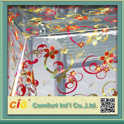 Wholesale Disposable PVC Table Cloths / PP Non-woven Tablecloth for Wedding / Hotel